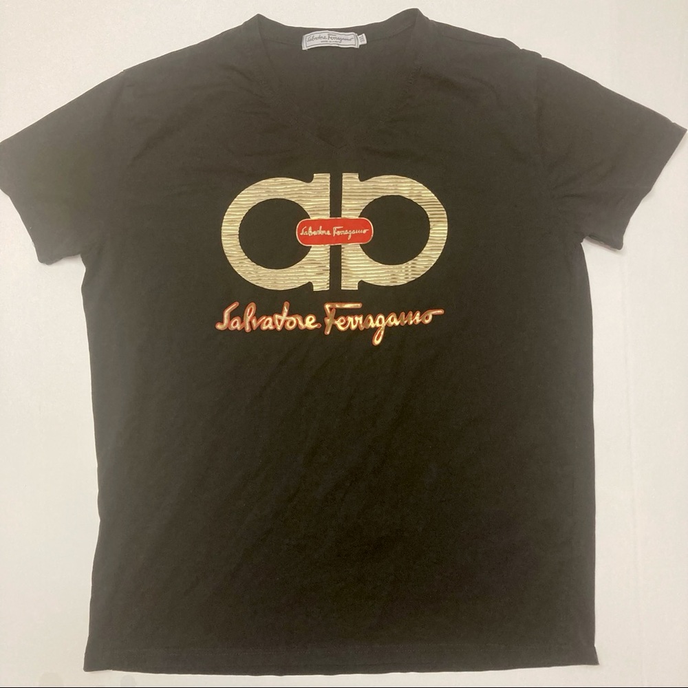 Salvatore Ferrigamo VNeck Tee